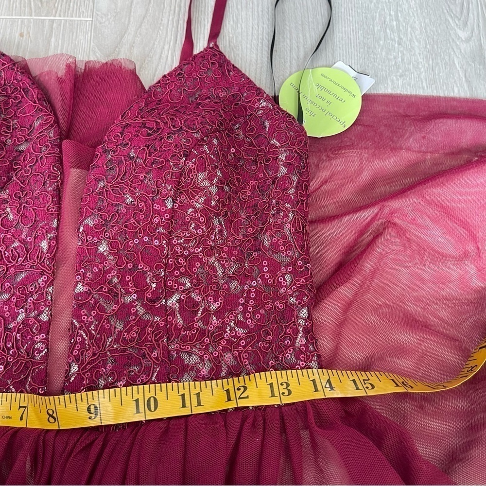 NWT Prom Dress Windsor Brand Size 9 junior - Picture 7 of 16